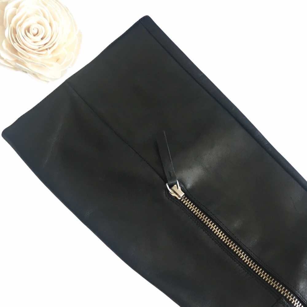 Nine West ✪ Stiletto Tall Platform Leather Boot ✪ - Picture 3 of 12